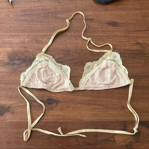 Haute Hippie Wrap-Around Bralette XS